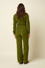 Jumpsuit Mia Baby Cord Posey Green