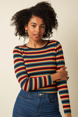 Langarmstrick Agnes Lone Multi Color