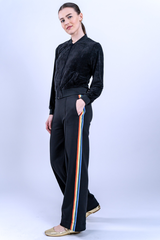 Jacke Fringe Fling College Black
