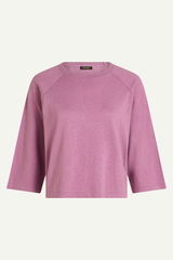 Strickshirt Anya Cocoon Crocus Lilac