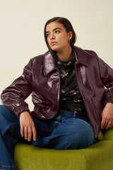 Jacke Isla Glitz Porto Red