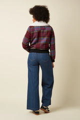Jacke Arizona Banda Check Horizon Blue