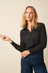 Bluse Western Tilly Black
