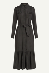 Kleid Olive Ruffle Tilly Black