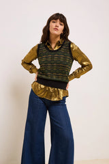 Bluse Maisie Flambe Gold