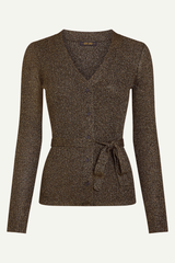 Cardigan Mila Rib Fete Gold