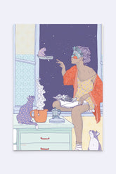 Postkarte "oh wondrous"