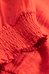 Bluse Float Time Fiery Red