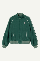 Jacke Retro Rally College Rain Forest