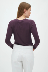 Longsleeve Christina-M GG Deep Purple
