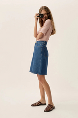 T-Shirt Ines Cerise Creme