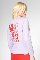Longsleeve Know Your Power Lavender
