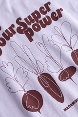 T-Shirt Superpower Lavender