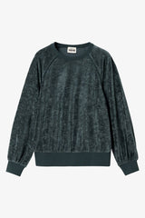 Pullover Shimmering Sports Sweatshirt Green