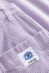 Kord-Hose Casual Cut Lavender