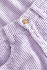 Kord-Hose Casual Cut Lavender