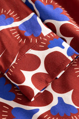 Bluse What The Fleur Red