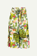 Maxi-Hose Flotte Culottes Greek Poetry Garden