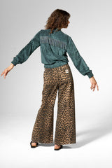 Jacke Fringe Perfect College Green