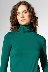 Pullover Stay Forever Rollneck Green