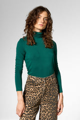 Pullover Stay Forever Rollneck Green
