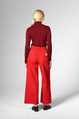 Pullover Stay Forever Rollneck Red
