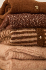 Cardigan Alvaro Cognac Blush Chiné