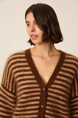 Cardigan Alvaro Cognac Blush Chiné