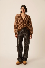 Cardigan Alvaro Cognac Blush Chiné