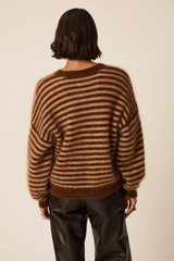 Cardigan Alvaro Cognac Blush Chiné