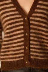 Cardigan Alvaro Cognac Blush Chiné
