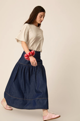 Scrunchie Alric Rouge / Dragee