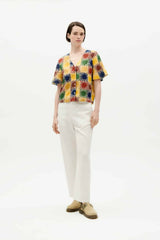 Bluse Libelula Small Sol Grid