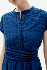 Kleid Big Seersucker Gretel Navy