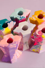 Jesmonit Kerzenständer in Korallenrot von Misshandled im Youmee.market Bern