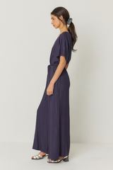 Jumpsuit Kaie Navy Violet