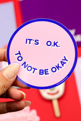 Sticker It's OK Smiley