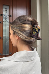 Haarklammer Cowboystiefel