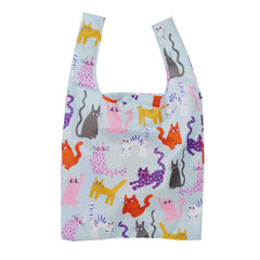 Faltbare Tasche Fuchsia Arty Cat