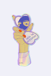 Sticker "Smash the patriarchy"