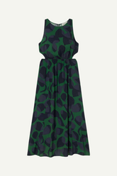 Kleid Leaf Dark Kin Multicolor