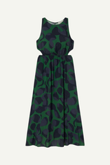 Kleid Leaf Dark Kin Multicolor