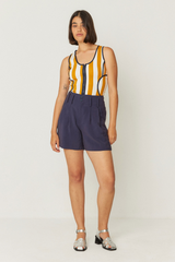 Shorts Neba Navy Violet