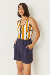 Shorts Neba Navy Violet