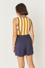 Shorts Neba Navy Violet