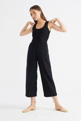 Jumpsuit Black Raflesia Black