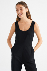 Jumpsuit Black Raflesia Black