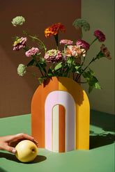 Papier Vase Riviera Bogen