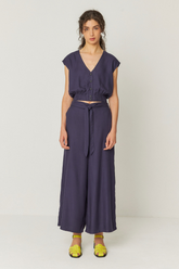 Hose Dona Navy Violet