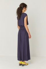 Hose Dona Navy Violet